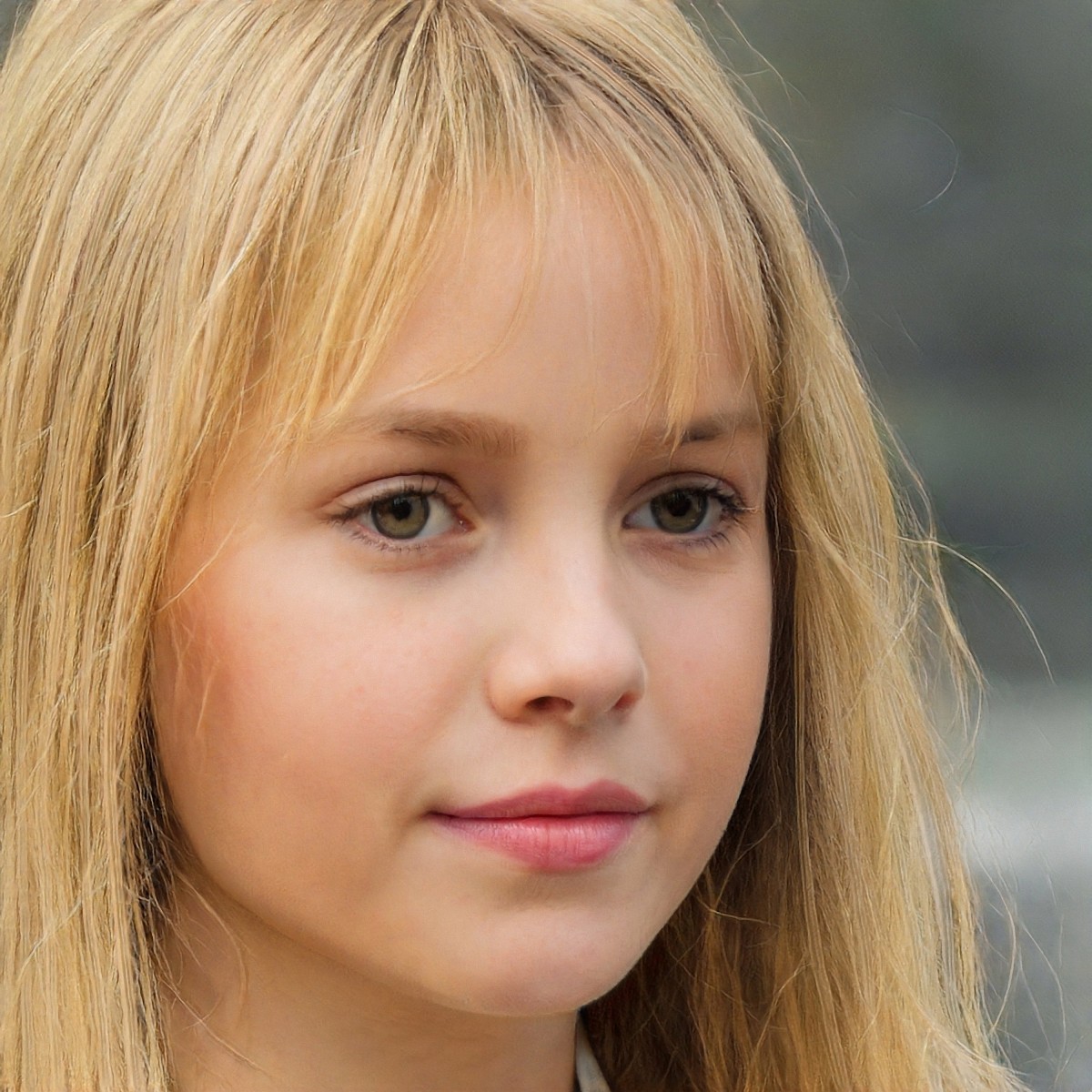smiling caucasian ethnicity outdoors one person portrait;face child portrait