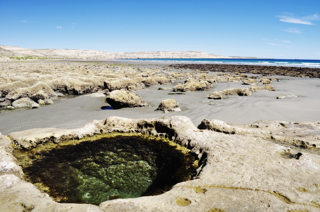 hole rocks Valdes Peninsula