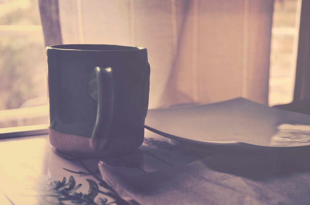 Cup Coffee breakfast in the morning