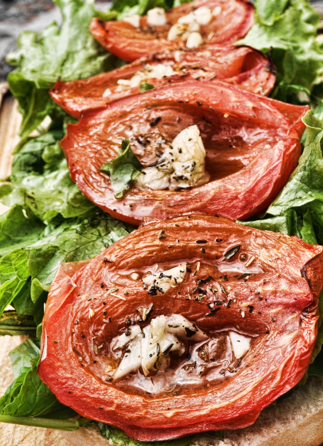 Sandwitch Tomato and garlic