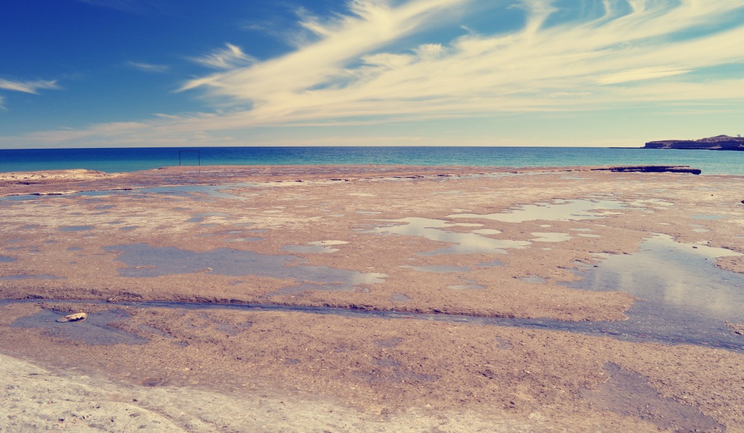 Valdes Peninsula beach 
