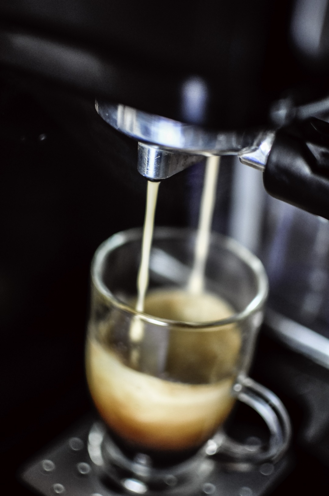 making espresso coffee machine
