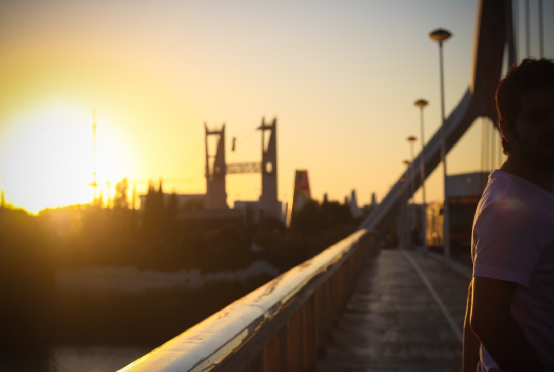 Sunset bridge