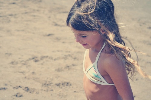 Small Girl on the Beach