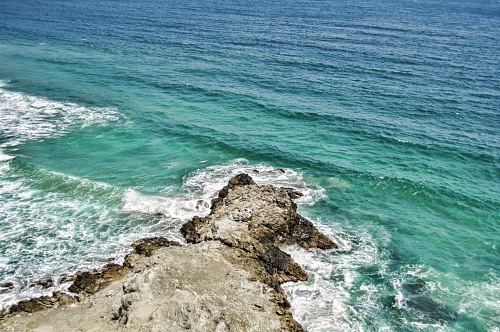 top view Tayrona Caribean Colombia