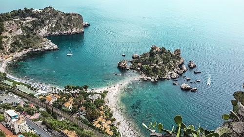 Isola Bella,  Taormina, Sicily, southern Italy