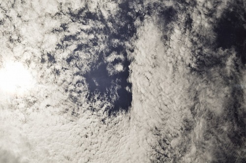 sky background with storm