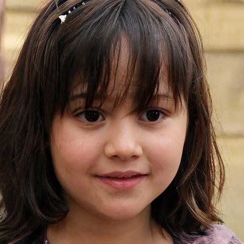 portrait cute smiling one person cheerful child portrait;face